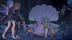 Rule 34 | &gt; &lt;, absurdres, advent cirno, alternate eye color, animal ears, aoi (buzhuen444), arm cannon, ascot, asymmetrical wings, barefoot, bat wings, bird wings, black bow, black dress, black hair, black skirt, black vest, blonde hair, blue eyes, blue hair, blue wings, boots, bow, bowtie, brown hair, brown wings, buttons, cape, center frills, cirno, clam, closed mouth, collared shirt, commentary request, control rod (touhou), coral, crown, diamond button, dog (mixed breed) (kemono friends), dog ears, dog girl, dog tail, dress, eyeball, fish, frilled dress, frilled shirt, frilled shirt collar, frilled skirt, frilled sleeves, frills, full body, green bow, green eyes, green headwear, green skirt, grey hair, grey skirt, hair bow, halo, hat, hat bow, hat ribbon, heart, heart of string, heterochromia, highres, houjuu nue, jellyfish, kemono friends, komeiji koishi, long hair, long sleeves, mob cap, necktie, open mouth, pantyhose, pink headwear, pink shirt, pleated skirt, pointy ears, puffy short sleeves, puffy sleeves, red ascot, red bow, red bowtie, red eyes, red halo, red necktie, red ribbon, red wings, reiuji utsuho, remilia scarlet, ribbon, rumia, scarf, school of fish, shirt, short dress, short hair, short sleeves, skirt, skirt set, smile, snail, tail, third eye, touhou, underwater, vest, walking, water, wavy hair, weapon, white cape, white footwear, white pantyhose, white scarf, white shirt, wings, yellow bow, yellow eyes, yellow shirt