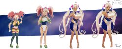 Rule 34 | absurdres, age progression, artist name, ass expansion, background-color, breast expansion, changing clothes, changing colors, changing hairstyle, dinosaur king, highres, hololive, hololive english, pink hair, purple eyes, reincarnation, tatsuno malm, thatfreakgivz, transformation, tsukumo sana, virtual youtuber, yellow eyes