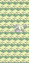 &gt;:) :&gt; antlers blob braid braided_bangs branch ceres_fauna flower green_hair green_nails hair_branch hair_flower hair_ornament highres hololive hololive_english horns planet_hair_ornament sapling sapling_(ceres_fauna) smug sprout_on_head ta_wam tree_horns v-shaped_eyebrows virtual_youtuber