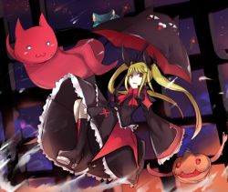 6_9 arc_system_works blazblue frog george_xiii gii jack-o&#039;-lantern nago pumpkin rachel_alucard usugiri_bacon