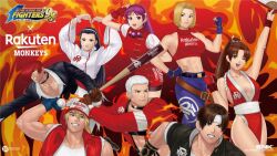asamiya_athena baseball baseball_bat blue_mary fatal_fury kagura_chizuru kusanagi_kyou nanakase_yashiro psycho_soldier shiranui_mai snk terry_bogard the_king_of_fighters the_king_of_fighters_&#039;98 yagami_iori