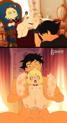 1boy 1girl after_vaginal age_difference anal ass bdsm black_bow black_hair blonde_hair blue_eyes blush bow breasts clitoris collar cum cum_in_ass cum_in_pussy dress dress_bow drooling erection feet female_focus heart hetero highres l-conhero loli looking_down looking_up medium_hair mirror navel nipples nose nude open_mouth pelvic_curtain penis pussy sex short_hair sitting slave small_breasts smile socks spread_legs steam tanya_degurechaff tongue tongue_out uncensored veins veiny_penis white_socks window youjo_senki