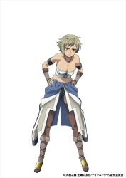 1girl breasts helvi_oberg knight&#039;s_&amp;_magic large_breasts official_art short_hair tagme tomboy