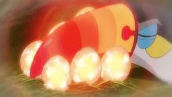 animated animated_gif bird creatures_(company) egg game_freak gen_7_pokemon lowres nest nintendo no_humans owl pikipek pokemon pokemon_(anime) pokemon_sm rowlet toucan toucannon woodpecker
