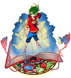 Rule 34 | 1boy, book, digimon, goggles, goggles around neck, highres, male focus, naoki akamine, shinkai haru, solo