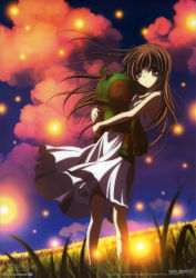 Rule 34 | 00s, absurdres, brown eyes, brown hair, clannad, doll, dress, garbage doll, girl from the illusionary world, highres, ikeda kazumi, junk, long hair, non-web source