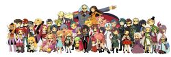 6+boys 6+girls absolutely_everyone adjusting_eyewear angel_wings annotated anya_alstreim arthur_(code_geass) asahina_shougo azuma_seiji bad_id bad_pixiv_id black_hair blonde_hair blue_eyes brown_eyes brown_hair c.c. cape carine_ne_britannia cecile_croomy charles_zi_britannia cheese-kun chiba_nagisa chibi closed_eyes code_geass cornelia_li_britannia cyborg dark_skin diethard_ried euphemia_li_britannia everyone eyepatch facial_mark food forehead_mark fruit gilbert_g.p._guilford gino_weinberg glasses green_eyes green_hair guinevere_de_britannia halo hat headband highres jeremiah_gottwald kannon_maldini kneeling kouzuki_kallen kururugi_suzaku lelouch_vi_britannia li_xingke lloyd_asplund long_image maid mao_(code_geass) marianne_vi_britannia midriff military military_uniform milly_ashford monica_kruszewski multiple_boys multiple_girls nina_einstein nunnally_vi_britannia odysseus_eu_britannia ohgi_kaname one_eye_closed orange_(fruit) orange_hair pink_hair pizza_hut purple_eyes purple_hair rakshata_chawla red_eyes red_hair rivalz_cardemonde rolo_lamperouge ryu014dga_senba schneizel_el_britannia school_uniform senba_ryoga shinozaki_sayoko shirley_fenette short_hair silver_hair skirt sumeragi_kaguya tamaki_shin&#039;ichirou thighhighs tianzi toudou_kyoushirou twintails urabe_kousetsu v.v. villetta_nu wheelchair wide_image wings wink yellow_eyes zero_(code_geass)