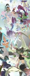 bug_miku_(project_voltage) chatot e_volution fairy_miku_(project_voltage) flygon gen_1_pokemon gen_3_pokemon gen_4_pokemon gen_8_pokemon ground_miku_(project_voltage) hatsune_miku highres ice_miku_(project_voltage) jigglypuff kricketune lapras mismagius multiple_girls nintendo poison_miku_(project_voltage) pokemon pokemon_(creature) project_voltage rotom rotom_(normal) toxtricity trapinch vocaloid