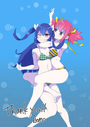 2girls artist_request catfight defeat fairy_tail fairy_tail_zero highres multiple_girls ryona sheria_blendy tagme wendy_marvell wrestling