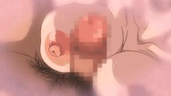10s 1girl 2014 animated animated_gif ayaka_yoshino_(konna_ni_yasashiku_sareta_no) black_hair blush breasts censored cum cum_on_body fellatio hair_bun hetero indoors konna_ni_yasashiku_sareta_no large_breasts licking licking_penis mature_female moaning mosaic_censoring nipples oral paizuri penis queen_bee_(animation_studio) single_hair_bun sweat tagme tears tongue tongue_out