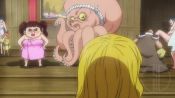 3girls 6+boys animated anime_screenshot arms_up bare_shoulders basil_hawkins bath bathroom black_hair blush breasts cleft_of_venus collarbone covered_navel earrings jewelry large_areolae large_breasts legs long_hair looking_at_viewer multiple_boys multiple_girls naked_towel nami_(one_piece) nico_robin nipples nude nude_filter octopus one_piece open_mouth orange_hair purple_hair s10collage shinobu_(one_piece) sound tagme third-party_edit towel towel_slip video view_between_legs wardrobe_malfunction