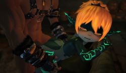 1boy 1girl 3d anal from_behind hetero highres midna nintendo pillowwaifu second_life sex the_legend_of_zelda the_legend_of_zelda:_twilight_princess
