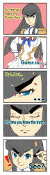 1girl aaw bad_id bad_pixiv_id detachable english_text fake_eyebrows highres junketsu kill_la_kill kiryuuin_satsuki parody spoilers thick_eyebrows trigger_(company)