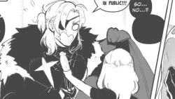 animated bigbungusnsfw female_byleth_(fire_emblem) dildo dimitri_alexandre_blaiddyd endymionva english_text femdom fire_emblem fire_emblem:_three_houses nintendo nyantcha sex_toy sound strap-on tagme video