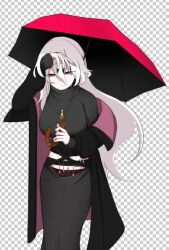 1girl artist_request character_request fingernails sharp_fingernails tagme umbrella vampire