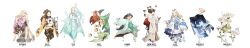 6+girls absurdly_long_hair absurdres air_bubble aladdin_(movie) alice_(alice_in_wonderland) alice_in_wonderland animal apple apron aqua_dress aqua_hairband aqua_kimono aqua_sash aqua_shoes ariel_(disney) arm_up asa_no_ha_(pattern) back barefoot beads beast_(disney) beauty_and_the_beast belle_(disney) bird biting black_choker black_dress black_footwear black_gloves black_hair black_hairband black_kimono black_ribbon black_sash black_socks blonde_hair blooming blue_dress blue_kimono blue_ribbon blue_string bouquet bow braid brown_hair bubble bug butterfly carpet castle character_name choker cinderella cinderella_(disney) cityscape closed_eyes closed_mouth clover collar commentary company_connection copyright_name covering_own_mouth dandelion dandelion_clock dandelion_seed disney disney_fairies_(film_series) disney_princess dress earrings elsa_(frozen) english_commentary facing_to_the_side fairy fairy_wings falling_feathers falling_petals feathers fence fine_art_parody fins fish flats floral_print floral_print_kimono flower food food_bite frilled_apron frilled_collar frills from_behind frozen_(disney) fruit full_body fur_collar glass_container glass_slipper gloves gradient_clothes gradient_dress gradient_kimono green_dress green_hairband green_kimono green_tail grey_eyes grey_flower hair_between_eyes hair_bun hair_flower hair_lift hair_ornament hair_over_shoulder hair_ribbon hairband hakama hakama_skirt half-closed_eyes hand_in_own_hair hand_up hands_in_hair hands_up haori heart hexagon high_heels highres holding holding_flower holding_food holding_fruit holding_key holding_own_hair horns ice insect jacket japanese_clothes jar jasmine_(disney) jewelry kanagawa_okinami_ura key keyring kimono leaning_back leaning_forward legs_together light_blush long_hair long_image long_skirt long_sleeves looking_at_viewer looking_back magic_carpet maid_apron mermaid messy_hair mini_person minigirl monster_girl multicolored_ribbon multiple_girls mushroom night night_sky obi obiage obijime ocean open_mouth orange_hakama over-kneehighs pantyhose parody parted_bangs petals pink_kimono plant pleated_skirt princess print_kimono purple_dress purple_kimono purple_trim rapunzel_(disney) red_bow red_flower red_footwear red_rose ribbon ribbon_shoes riding road rock rose rose_petals sash seaweed see-through_clothes shell shell_hair_ornament shoes short_dress short_hair short_kimono side_ponytail sidelocks single_braid single_hair_bun sitting skirt sky smile snow_white snow_white_(disney) snow_white_and_the_seven_dwarfs snowflake_hair_ornament snowflake_print snowflakes socks spiked_shell standing standing_on_one_leg star_(sky) star_(symbol) starshadowmagician string surgeonfish tabi tag tangled the_little_mermaid_(disney) thighhighs tinker_bell_(disney) toes town tropical_fish two-tone_dress two-tone_kimono very_long_hair walt_disney&#039;s_peter_pan waves white_apron white_background white_butterfly white_flower white_kimono white_pantyhose white_petals white_rose white_sash white_socks white_string white_trim wide_image wide_sleeves wings yellow_dress yellow_flower yellow_ribbon yellow_sash yellow_shoes yellow_trim yukata