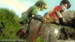 10s 1boy 1girl 3d against_rock alternate_costume anal animated arched_back arnoldthehero artist_name ass ass_grab back backless_dress backless_outfit bayonetta bayonetta_(series) bayonetta_2 bent_over black_gloves black_hair black_pantyhose blonde_hair boots bouncing bouncing_breasts bracer breasts brown_gloves china_dress chinese_clothes clothed_sex crossover doggystyle dress dutch_angle elbow_gloves erection fingerless_gloves flower glasses gloves grass green_cap green_pants green_tunic hair_flower hair_ornament hat hetero high_heels huge_ass kneeling large_breasts legs link looping_animation moaning nintendo open_mouth outdoors pants pantyhose penis penis_out platinumgames pointy_ears red_dress rock see-through_clothes see-through_legwear sega sex sex_from_behind short_hair size_difference solo_focus source_filmmaker_(medium) standing super_smash_bros. the_legend_of_zelda the_legend_of_zelda:_twilight_princess tunic uncensored video watermark