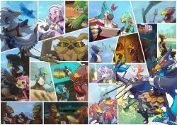 6+boys 6+girls ^_^ amali_(zelda) animal_feet anklet armor arrow_(projectile) backlighting bare_shoulders beak beard bed bedoli_(zelda) bird_boy bird_girl bird_legs bird_tail black_eyes black_fur black_hair blonde_hair blue_fur blue_hair blue_scarf blue_sclera blue_sky blush blush_stickers body_fur border bow_(weapon) braid breastplate brown_fur butter cecili_(zelda) child claws clenched_hands closed_eyes closed_mouth cloud collage colored_sclera cree_(zelda) crop_top day dinraal dragon drawing_bow drooling earrings everyone eye_contact facial_hair father_and_daughter feather_hair_ornament feathers fish_(food) flat_chest food frita_(zelda) from_above full_body furry furry_female furry_male fyson_(zelda) genli_(zelda) gesane_(zelda) glowing green_eyes green_fur green_hair guy_(zelda) hair_ornament hair_tie hair_tubes half-closed_eyes hand_on_own_chin hand_to_own_mouth hand_up hands_up happy harth_(zelda) headband heart highres holding holding_bow_(weapon) holding_paper holding_pillow holding_polearm holding_unworn_clothes holding_weapon hoop_earrings huck_(zelda) hungry husband_and_wife in-universe_location indian_style indoors interlocked_fingers jewelry kaneli_(zelda) kass kheel_(zelda) kotts_(zelda) laissa_(zelda) leg_warmers light_blush light_rays looking_at_another looking_at_viewer looking_back looking_down looking_to_the_side looking_up mazli_(zelda) meat medium_hair mimo_(zelda) misa_(zelda) molli_(zelda) mother_and_son multicolored_fur multiple_boys multiple_girls music mustache nekk_(zelda) night nintendo notts_(zelda) oasis open_mouth outdoors outside_border own_hands_together palm_tree paper pillow pink_fur pink_hair plate polearm portrait profile purple_fur purple_hair quad_tails red_feathers red_fur red_shirt revali rito saki_(zelda) saliva scarf shading_eyes shirt short_hair shoulder_pads siblings singing sisters sitting sky sleeveless sleeveless_shirt smile spear standing star_(sky) straight-on stroking_own_chin sunlight surprised table tail teba_(zelda) the_legend_of_zelda the_legend_of_zelda:_breath_of_the_wild thick_eyebrows tree tulin_(zelda) two-tone_fur ukata upper_body v-shaped_eyebrows vah_medoh verla_(zelda) water weapon white_border white_fur white_hair white_headband white_scarf white_shirt wide-eyed winged_arms wings yellow_fur yellow_sclera