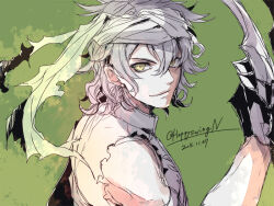 1boy ali_baba_(grimms_notes) ali_baba_(original)_(grimms_notes) grimms_notes male_focus nikosuke signature sketch solo upper_body