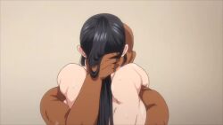 1boy 1girl 2025 20s age_difference animated anus aoi_era ass black_hair bouncing_on_penis breasts censored cheating_(relationship) dark-skinned_male dark_skin high_ponytail hug huge_ass huge_breasts hypnosis indoors large_breasts mind_control mosaic_censoring nikuen nude ponytail queen_bee saimin_musume_to_tennen_mama sex sitting sitting_on_person sound straddling tagme thick_thighs thighs unaware_hypnosis vaginal video