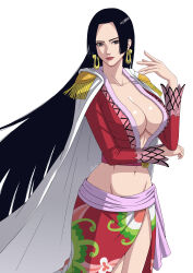 Rule 34 | 1girl, absurdres, boa hancock, breasts, highres, large breasts, long hair, one piece, tagme