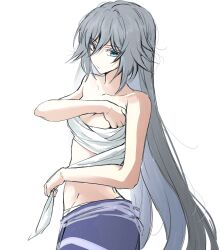1girl artist_request character_request fu_hua honkai_(series) honkai_impact_3rd sarashi tagme