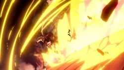 Rule 34 | 1boy, 2025, anime screenshot, baseball cap, battle, blonde hair, fatal fury, fatal fury: city of the wolves, garou: mark of the wolves, hat, oobari masami, perspective, power geyser, terry bogard