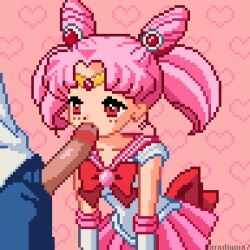 1boy 1girl animated animated_gif bishoujo_senshi_sailor_moon bow chibi_usa choker circlet crystal_carillon deepthroat dirty double_bun dress erection fellatio gloves gold_circlet hair_bun hair_ornament heart hetero leotard loli magical_girl miniskirt open_mouth oral paradigma7 penis pink_bow pink_choker pink_hair pink_sailor_collar pixel_art pleated_skirt presenting puffy_short_sleeves puffy_sleeves red_eyes red_sailor_collar ribbon sailor_chibi_moon sailor_collar sailor_dress sailor_senshi sailor_senshi_uniform sailor_shirt shirt short_hair short_sleeves signature skirt standing tiara white_gloves white_leotard