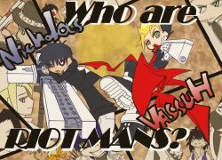 elendira_the_crimson_nail hopperd_the_gauntlet legato_bluesummers livio_the_double_fang meryl_stryfe millions_knives milly_thompson panty_&amp;_stocking_with_garterbelt parody rai-dei_the_blade rem_saverem style_parody trigun trigun_maximum vash_the_stampede zazie_the_beast