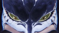 2boys abs age_difference alternate_form animated beard black_hair bracelet clothes_down club club_(weapon) cross_scar devil_fruit dragon dragon_boy dragon_horns epic facial_hair fighting flying giant holding holding_weapon horns incoming_attack incoming_punch japanese_clothes jewelry jumping kaidou_(one_piece) kanabou kimono large_pectorals long_hair looking_at_another male_focus monkey_d._luffy monsterification multiple_boys muscular mustache night night_sky one_piece pectorals punching purple_kimono scales scar scar_on_stomach sharp_teeth short_hair sky spiked_bracelet spikes teeth topless_male transformation weapon video