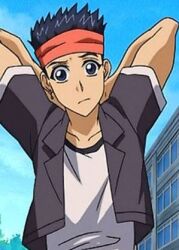 Rule 34 | 1boy, aged down, black eyes, black hair, kouga taichi, shijou saikyou no deshi ken&#039;ichi, shirt, skinny, white shirt