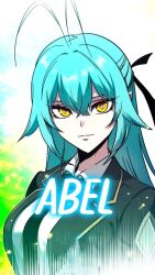 1girl academy_sashimi_sword_master blue_archive faceless faceless_female highres mirror nibelung_abel yellow_eyes