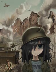 army artist_request helmet highres kuroki_tomoko source_request tagme watashi_ga_motenai_no_wa_dou_kangaetemo_omaera_ga_warui!