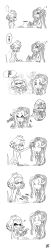 Rule 34 | + +, ..., 2girls, :q, ?, ^^^, absurdres, afterimage, artist logo, bare arms, bare shoulders, blush, cephalopod eyes, chair, closed eyes, closed mouth, comic, commentary request, cropped vest, crown, dress, eating, eighth note, empty eyes, eyebrows, fingerless gloves, food, fruit, gloves, greyscale, heart, highres, imagining, imminent kiss, inkling, lemon, lemon slice, licking lips, logo, long hair, long image, looking at another, marina (splatoon), medium hair, mole, mole under mouth, monochrome, motion lines, multiple girls, musical note, namuro, nintendo, nose blush, octoling, pearl (splatoon), sleeveless, smile, speech bubble, splatoon (series), splatoon 2, spoken ellipsis, spoken question mark, suction cups, sweat, table, tall image, tentacle hair, thought bubble, tongue, tongue out, translation request, trembling, upper body, vest, yuri, zipper, zipper pull tab