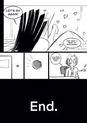 1boy 2girls aftersex ass black_eyes black_hair blush breasts bulma_(future) couple cum dragon_ball dragon_ball_super excited excited_for_sex fellatio highres lemonjoojoo long_hair mai_(future)_(dragon_ball) multiple_girls muscular muscular_male nipples oral penis pussy sex super_saiyan thick_thighs thighs trunks_(dragon_ball) trunks_(future)_(dragon_ball) uncensored vaginal