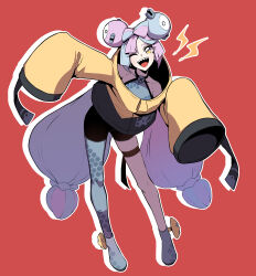 Rule 34 | 1girl, absurdres, full body, highres, iono (pokemon), multicolored hair, pokemon, pokemon sv, solo, two-tone hair, yogert chip
