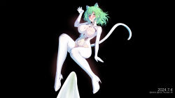 Rule 34 | 1girl, absurdres, admiral nakhimov (azur lane), animal ears, artist name, azur lane, black background, blush, bodysuit, boots, breasts, cat ears, cat tail, chinese commentary, cleavage, commentary request, dated, fake animal ears, green hair, hair between eyes, high heels, highres, impossible bodysuit, impossible clothes, large breasts, looking at viewer, mechanical ears, medium hair, paw pose, simple background, sitting, solo, tail, thunder-35, torn bodysuit, torn clothes, turtleneck, turtleneck bodysuit, variant set, white bodysuit, white boots, yellow eyes