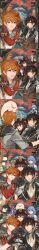 absurdres aether_(genshin_impact) boo_tao_(genshin_impact) ganyu_(genshin_impact) genshin_impact group_picture heart_gesture highres hu_tao_(genshin_impact) keqing_(genshin_impact) lofter lofter_logo lofter_username looking_at_viewer recording tartaglia_(genshin_impact) viewfinder xiao_(genshin_impact) zhongli_(genshin_impact)