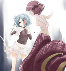 Rule 34 | 2girls, catfight, fang, multiple girls, ragnarok online, slap mark, slapping, snake, tagme