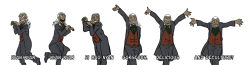 1boy akagi akagi:_yami_ni_oritatta_tensai dancing fukumoto_mahjong highres long_image macross macross_frontier male_focus nyan-nyan_dance parody washizu_iwao wide_image