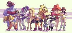 6+girls alternate_breast_size animal_ears april_o&#039;neil arm_up ass bat_girl bat_wings big_hair bigdad black_footwear blonde_hair blue_eyeshadow bonnie_rockwaller boots bra bra_lift breasts brown_footwear cellphone cleavage clenched_hand closed_eyes closed_mouth coco_bandicoot colored_inner_hair colored_skin covered_eyes crash_bandicoot_(series) cross cross_pasties curvy deltarune earrings eyeshadow fingerless_gloves fluffy_hair fold-over_boots full_body furry furry_female gazlene_membrane gigantic_breasts gloves gravity_falls green_eyes hair_bun hair_over_eyes hair_over_one_eye half-closed_eyes hand_up hands_up height_difference high_heel_boots high_heels highres holding holding_phone hoop_earrings huge_ass huge_breasts invader_zim jewelry kim_possible_(series) large_breasts leaning_forward long_hair looking_at_another looking_back makeup multicolored_hair multiple_girls muscular muscular_female my_little_pony my_little_pony:_equestria_girls my_little_pony:_friendship_is_magic navel open_mouth orange_hair pacifica_northwest pasties phone pink_boots pink_hair pointing pointing_at_another pointy_ears ponytail powerpuff_girls purple_eyes purple_hair purple_skin rabbit_girl rarity_(equestria_girls) rarity_(my_little_pony) rouge_the_bat sara_bellum shoes short_hair shorts simple_background size_difference smartphone sonic_the_hedgehog sports_bra sportswear standing susie_(deltarune) tail tawna_bandicoot teenage_mutant_ninja_turtles teeth thick_thighs thighs torn_bra torn_clothes two-tone_hair underwear upper_teeth_only very_long_hair white_footwear white_skin wide_hips wings zootopia