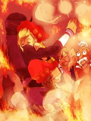 1990s_(style) final_fantasy final_fantasy_vi flaba-trip interceptor relm_arrowny shadow_(ff6) strago_magus