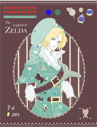 1boy aqua_eyes bad_id bad_pixiv_id bee belt bird blonde_hair blue_eyes bug chicken copyright_name epona gameplay_mechanics hammer hat heads-up_display health_bar heart horse insect instrument link navi nintendo nireko_(minamo) ocarina surreal the_legend_of_zelda the_legend_of_zelda:_ocarina_of_time user_interface