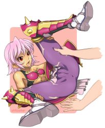.hack// 1girl anus bandai black_rose_(.hack//) cameltoe cleft_of_venus cyber_connect_2 female_focus kunisaki_rena pussy solo tight_clothes utilizator