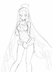 Rule 34 | 1girl, armored leotard, arms behind back, blush, bug, butterfly, butterfly wings, digimon, digimon (creature), female focus, highres, hudiemon, insect, insect wings, leotard, long hair, ph6xeivbgpimggg, solo, solo focus, thick thighs, thighhighs, thighs, wings