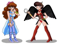 Rule 34 | 2girls, absurdres, bishoujo senshi sailor moon, cosplay, highres, konjo mariko, multiple girls, parody, ranma 1/2, sailor aluminum seiren, sailor aluminum seiren (cosplay), sailor lead crow, sailor lead crow (cosplay), shiratori azusa, whip