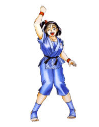 1990s_(style) game izumo_ryoko judo judogi judoka neo_geo official_art retro_artstyle snk world_heroes