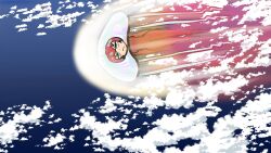 Rule 34 | 1girl, absurdres, amate yuzuriha, aqua eyes, bodysuit, breasts, cloud, cosplay, gundam, gundam gquuuuuux, highres, jellyfish, jellyfish girl, oniki7876, red hair, short hair, sky, solo, tentacles