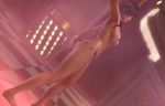 1girl 3d animated ass ass_shake bikini breasts dancer dancing dead_or_alive dead_or_alive_xtreme_3_fortune dead_or_alive_xtreme_beach_volleyball female_focus fortune_bikini indoors large_breasts long_hair micro_bikini navel nyotengu solo stripper swimsuit tan thong thong_bikini video video