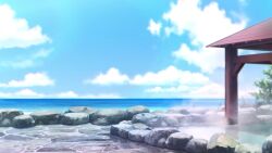 Rule 34 | 1girl, animated, beach, blue eyes, breasts, cleavage, flower, food, grey hair, hair flower, hair ornament, highres, incoming food, large breasts, looking at viewer, outdoors, senran kagura, senran kagura new link, shaved ice, tagme, video, yumi (senran kagura)